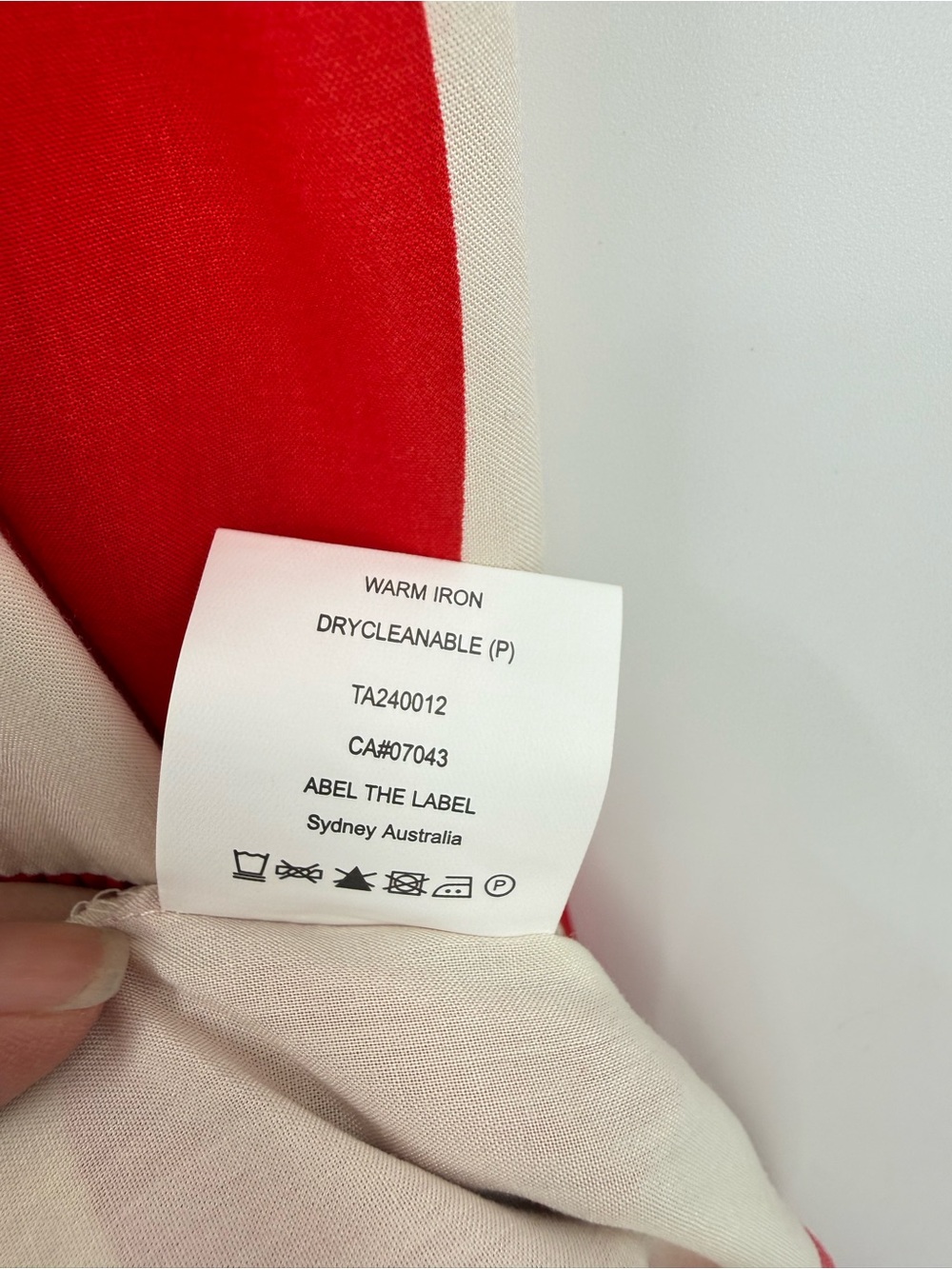 Anthropologie x Abel The Label Smock Dress Abstract Flowy Trapeze Summer Maxi L - Picture 11 of 16